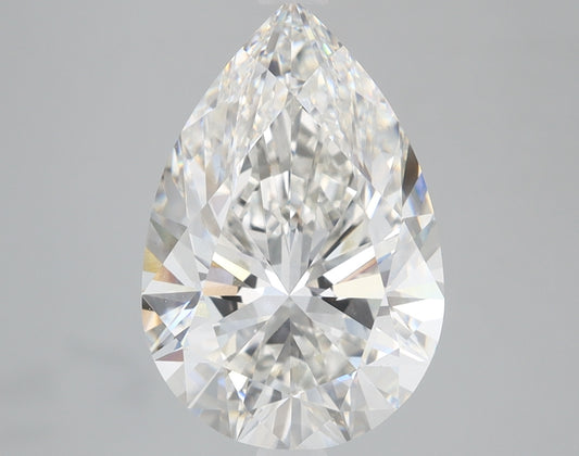 Pear Cut Diamond 4.25 Carat F Color VS1 Clarity IGI 592323927