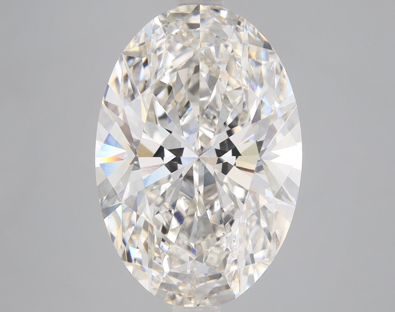Oval Cut Diamond 5.07 Carat G Color VS1 Clarity IGI 600372072