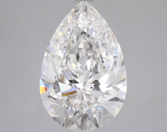 Pear Cut Diamond 5.0 Carat F Color VS1 Clarity IGI 615357151