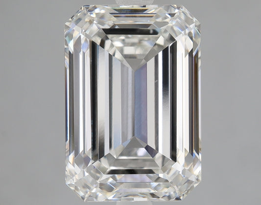 Emerald Cut Diamond 4.53 Carat F Color VS1 Clarity IGI 631464548