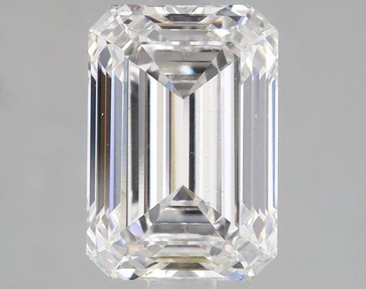 Emerald Cut Diamond 2.02 Carat F Color VS1 Clarity IGI 656478685