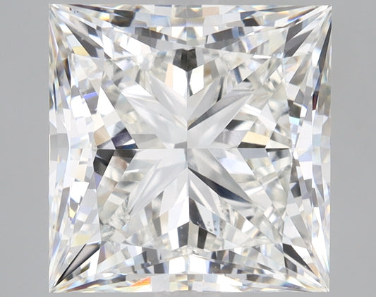 Princess Cut Diamond 5.12 Carat G Color VVS2 Clarity IGI 594339841