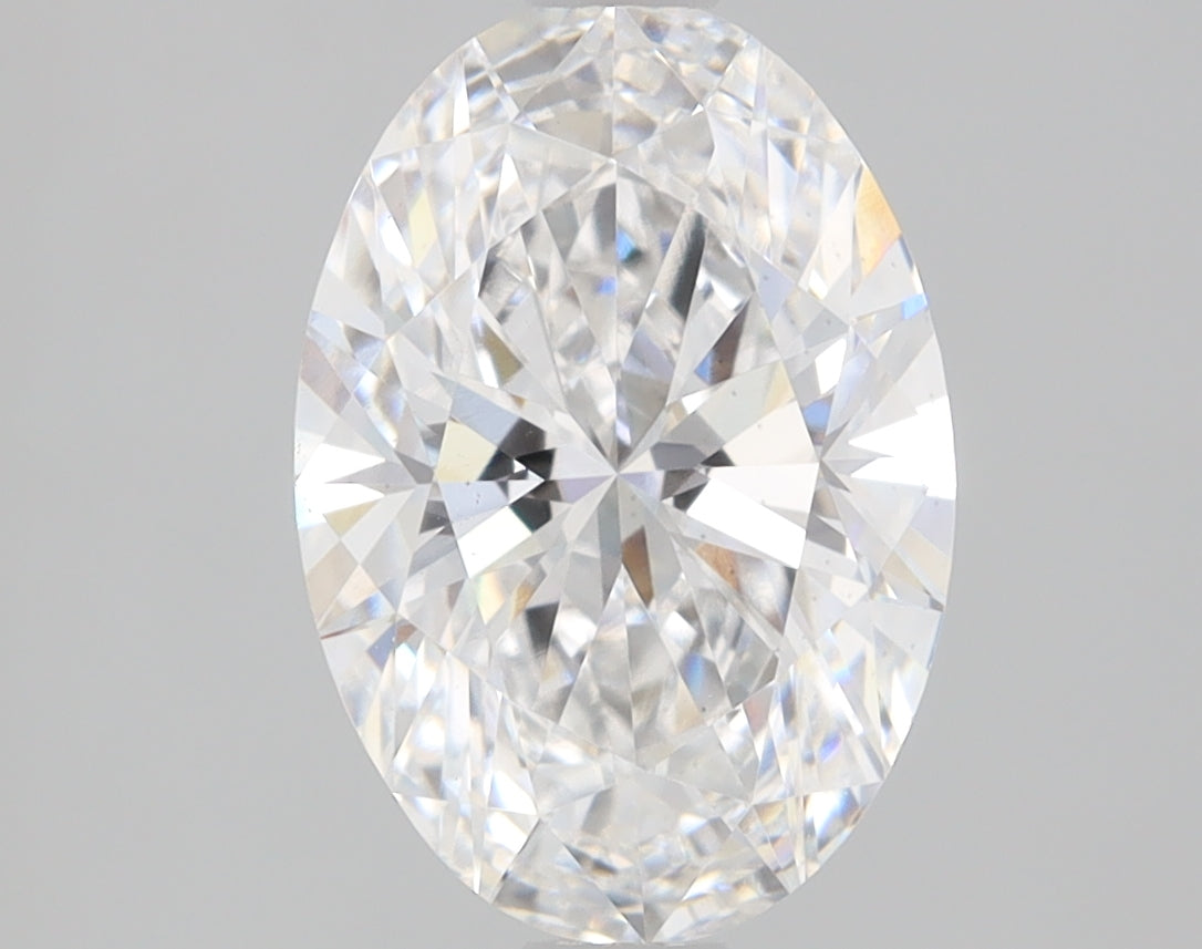 Oval Cut Diamond 1.61 Carat D Color VS2 Clarity IGI 728528400