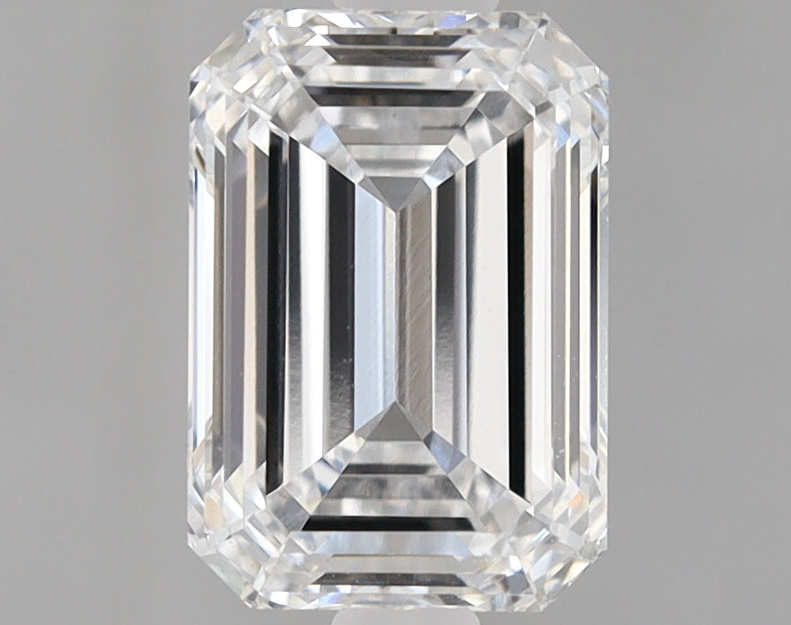 Emerald Cut Diamond 1.58 Carat E Color VS1 Clarity IGI 644447505
