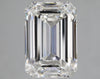 Emerald Cut Diamond 4.53 Carat F Color VS1 Clarity IGI 631464548