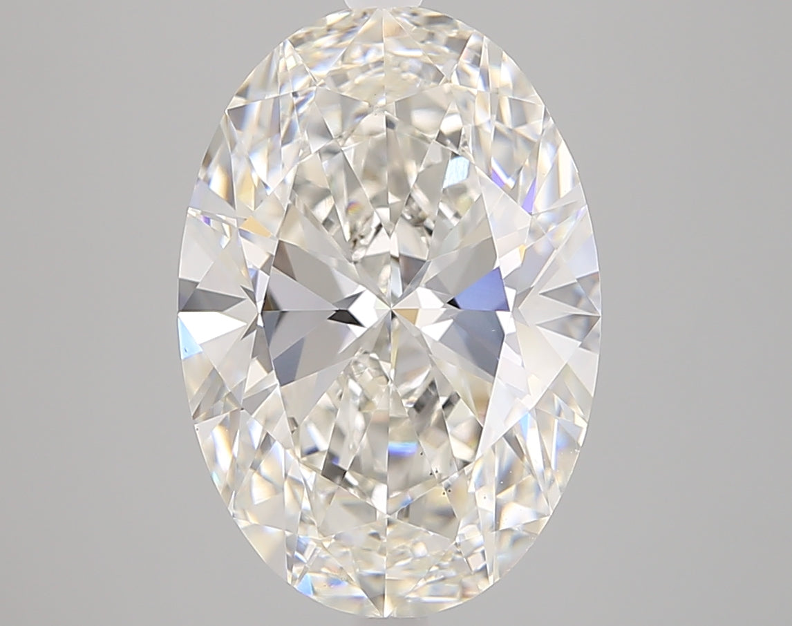 Oval Cut Diamond 6.09 Carat H Color VS1 Clarity IGI 602322041