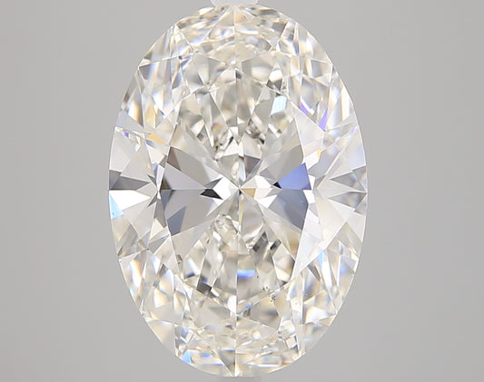 Oval Cut Diamond 6.09 Carat H Color VS1 Clarity IGI 602322041