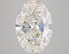 Oval Cut Diamond 6.09 Carat H Color VS1 Clarity IGI 602322041