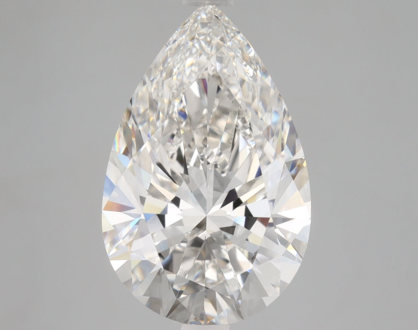 Pear Cut Diamond 4.33 Carat G Color VVS2 Clarity IGI 610350261