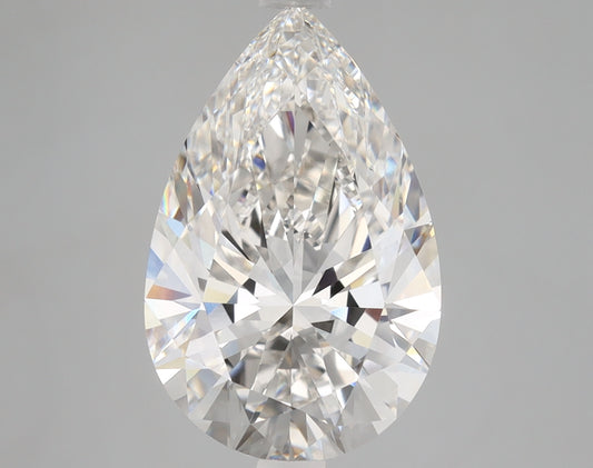 Pear Cut Diamond 4.33 Carat G Color VVS2 Clarity IGI 610350261