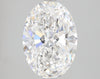 Oval Cut Diamond 3.05 Carat D Color VVS2 Clarity IGI 735564107