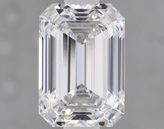 Emerald Cut Diamond 1.07 Carat D Color VS1 Clarity IGI 648432189