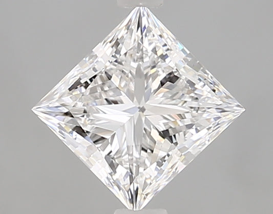 Princess Cut Diamond 1.25 Carat E Color VS2 Clarity IGI 648432315