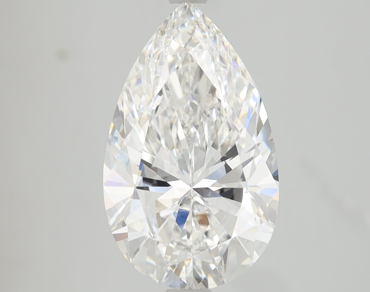 Pear Cut Diamond 3.51 Carat E Color VS1 Clarity IGI 725519062