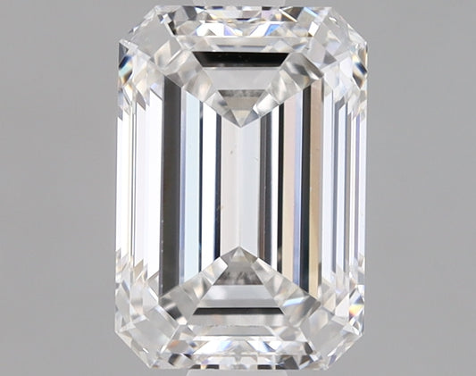 Emerald Cut Diamond 1.57 Carat E Color VS1 Clarity IGI 644447530