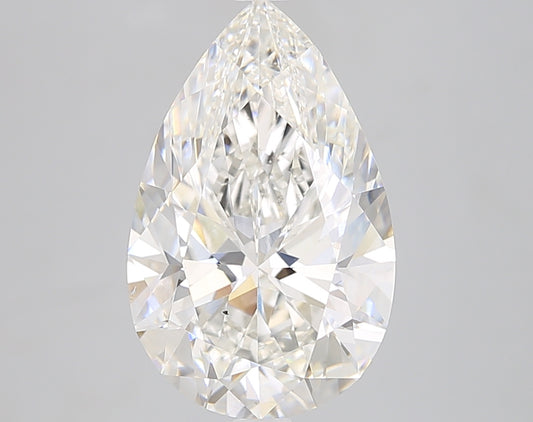 Pear Cut Diamond 4.77 Carat G Color VS2 Clarity IGI 576320890