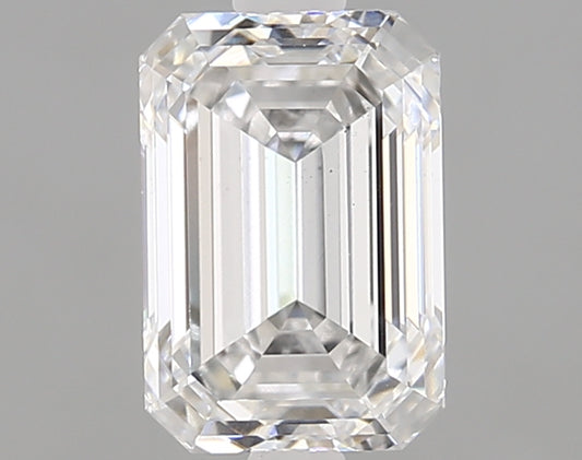 Emerald Cut Diamond 1.57 Carat E Color VS1 Clarity IGI 644447504
