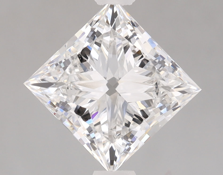 Princess Cut Diamond 1.51 Carat E Color VS1 Clarity IGI 728528355