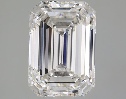 Emerald Cut Diamond 2.54 Carat F Color VS2 Clarity IGI 678518141