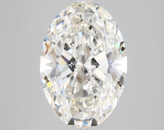 Oval Cut Diamond 5.15 Carat H Color VS2 Clarity IGI 591347905