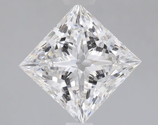 Princess Cut Diamond 1.55 Carat E Color VVS2 Clarity IGI 728528359