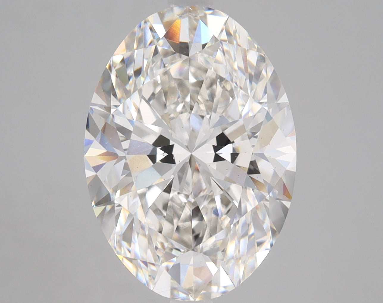 Oval Cut Diamond 5.3 Carat G Color VS2 Clarity IGI 607368398