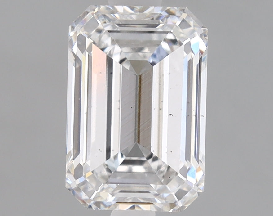 Emerald Cut Diamond 1.51 Carat E Color VS2 Clarity IGI 644447540