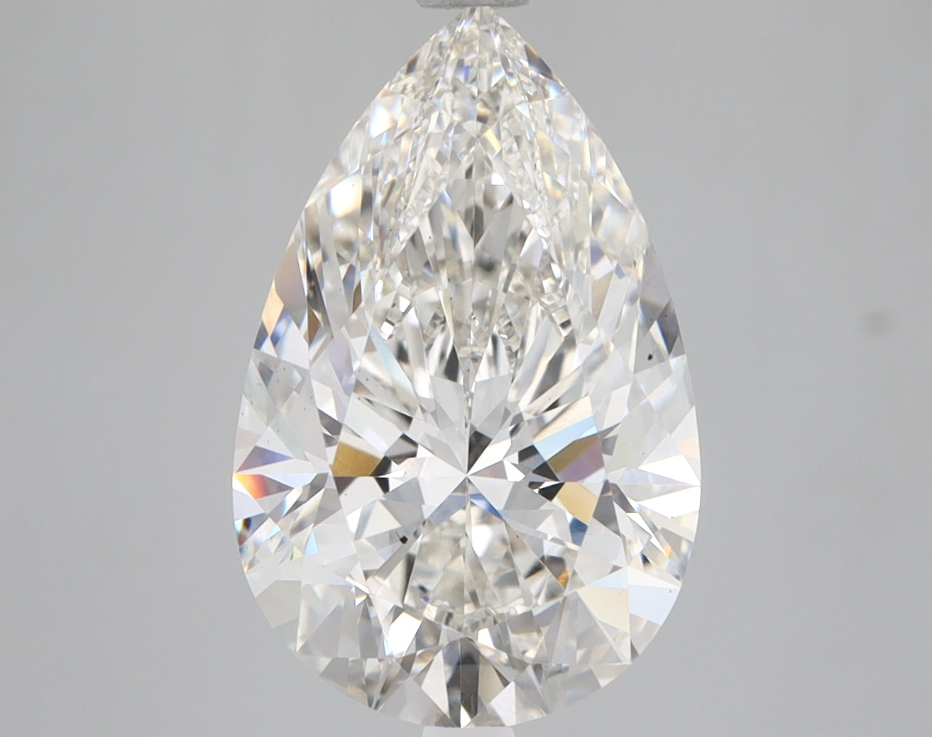 Pear Cut Diamond 4.23 Carat G Color VS2 Clarity IGI 589383744