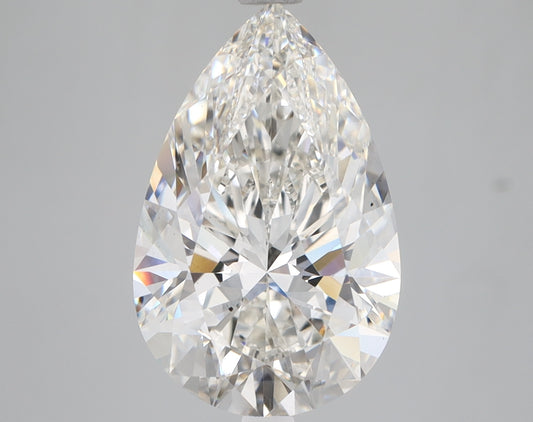 Pear Cut Diamond 4.23 Carat G Color VS2 Clarity IGI 589383744