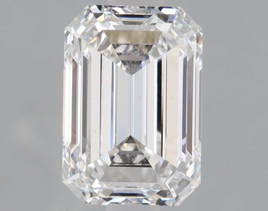 Emerald Cut Diamond 1.58 Carat E Color VS1 Clarity IGI 644447500