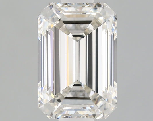 Emerald Cut Diamond 1.1 Carat H Color VS1 Clarity IGI 582370172