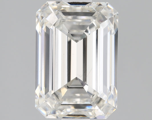 Emerald Cut Diamond 1.81 Carat F Color VS1 Clarity IGI 589306014