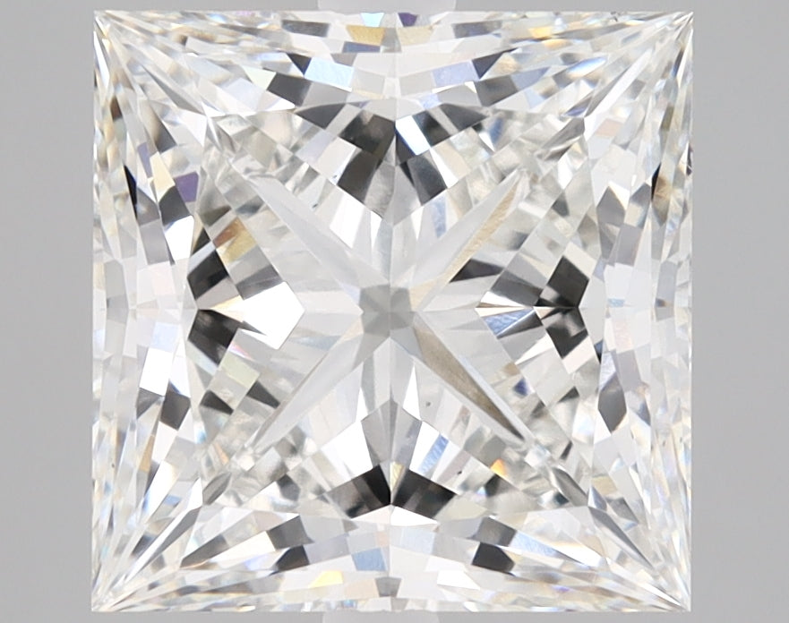 Princess Cut Diamond 4.39 Carat F Color VS1 Clarity IGI 594339861