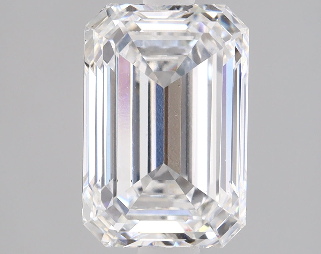 Emerald Cut Diamond 2.08 Carat D Color VS1 Clarity IGI 633428089