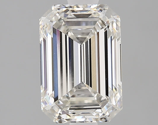 Emerald Cut Diamond 1.79 Carat F Color VVS2 Clarity IGI 644447582