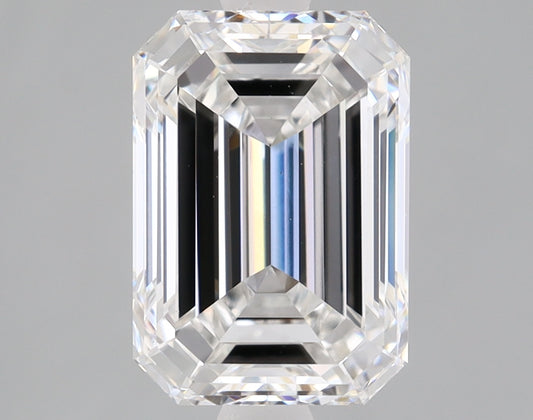 Emerald Cut Diamond 2.59 Carat E Color VVS2 Clarity IGI 728528401