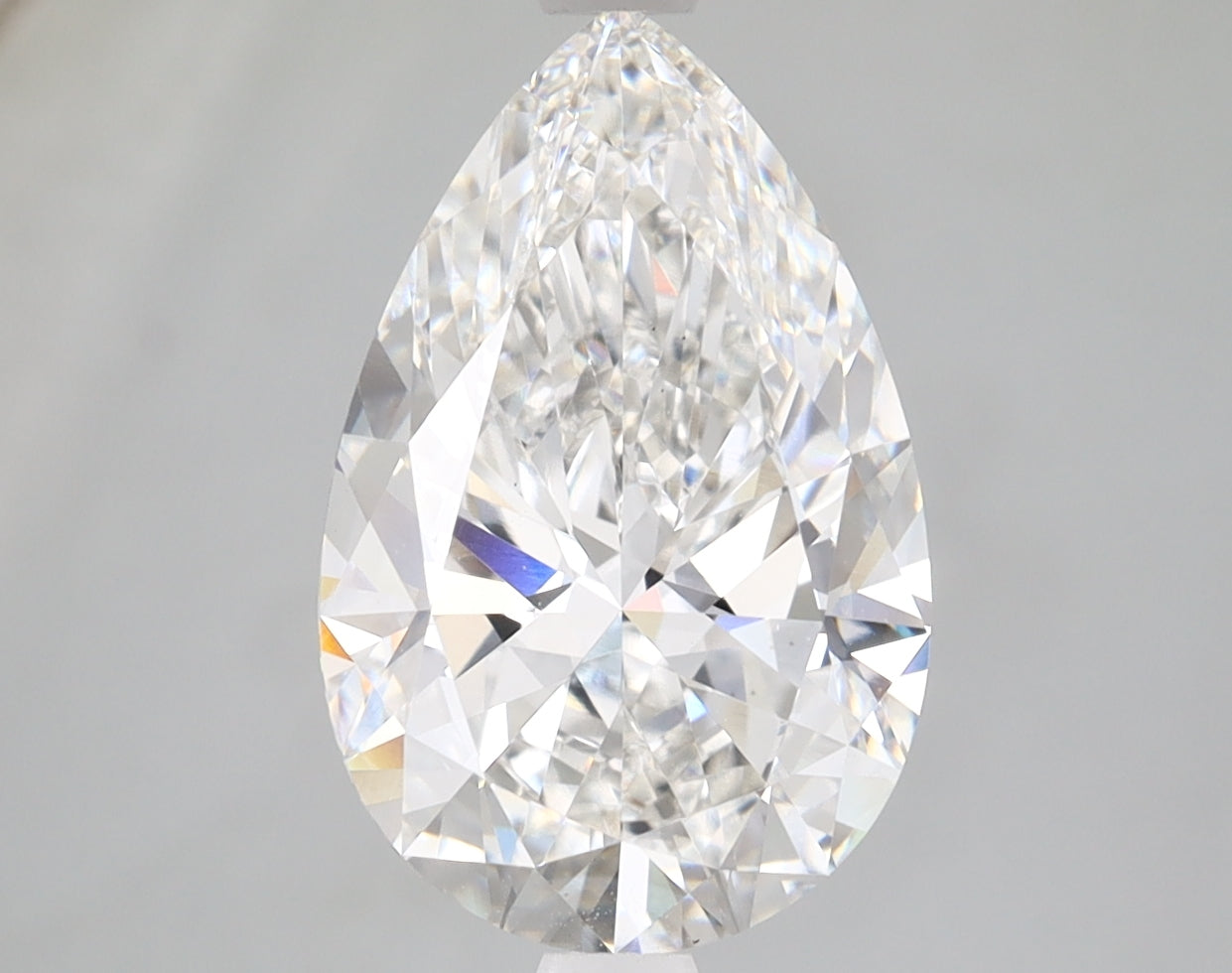 Pear Cut Diamond 3.51 Carat E Color VS1 Clarity IGI 728529532