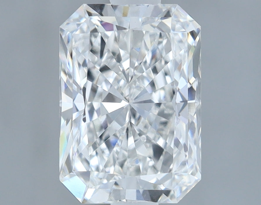 Radiant Cut Diamond 1.51 Carat E Color VVS2 Clarity IGI 645498915