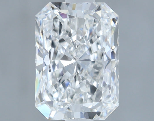 Radiant Cut Diamond 1.51 Carat E Color VVS2 Clarity IGI 645498915
