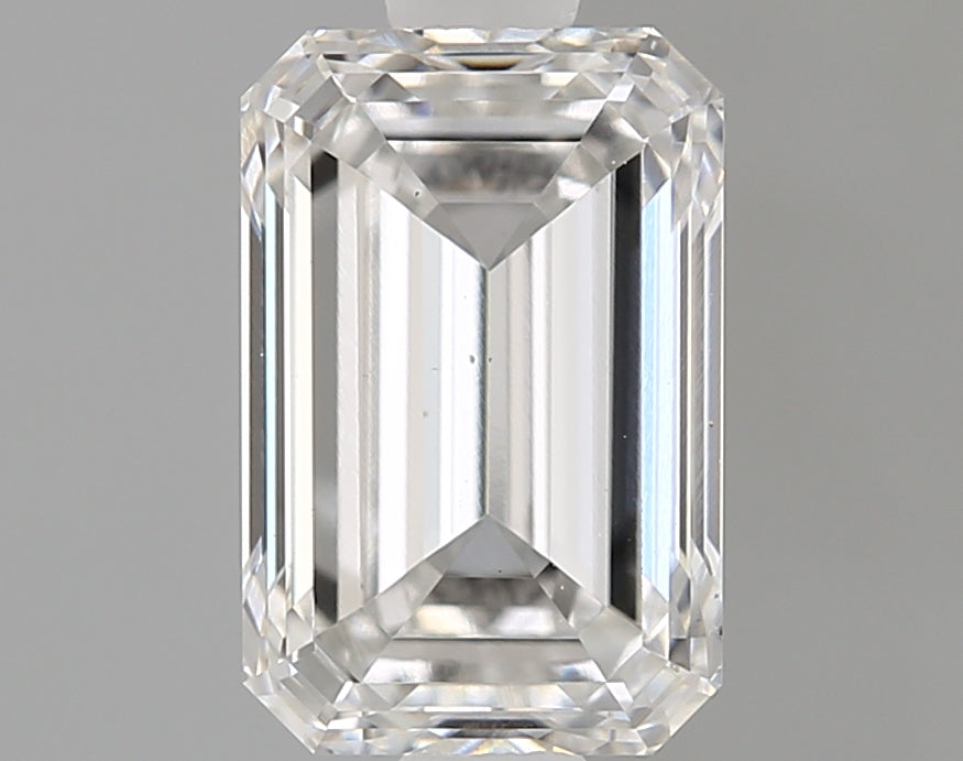 Emerald Cut Diamond 1.5 Carat F Color VS1 Clarity IGI 644447694