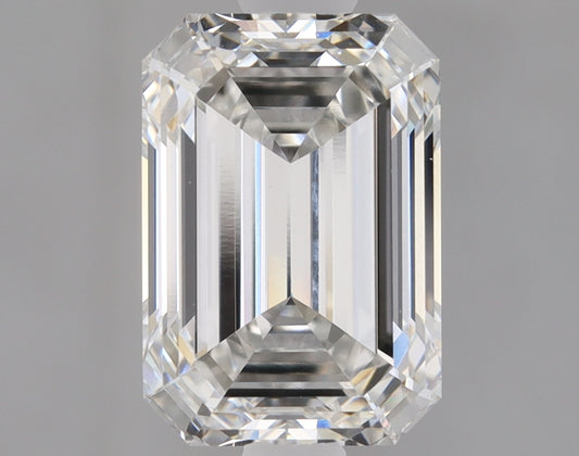 Emerald Cut Diamond 1.8 Carat F Color VVS2 Clarity IGI 644447579