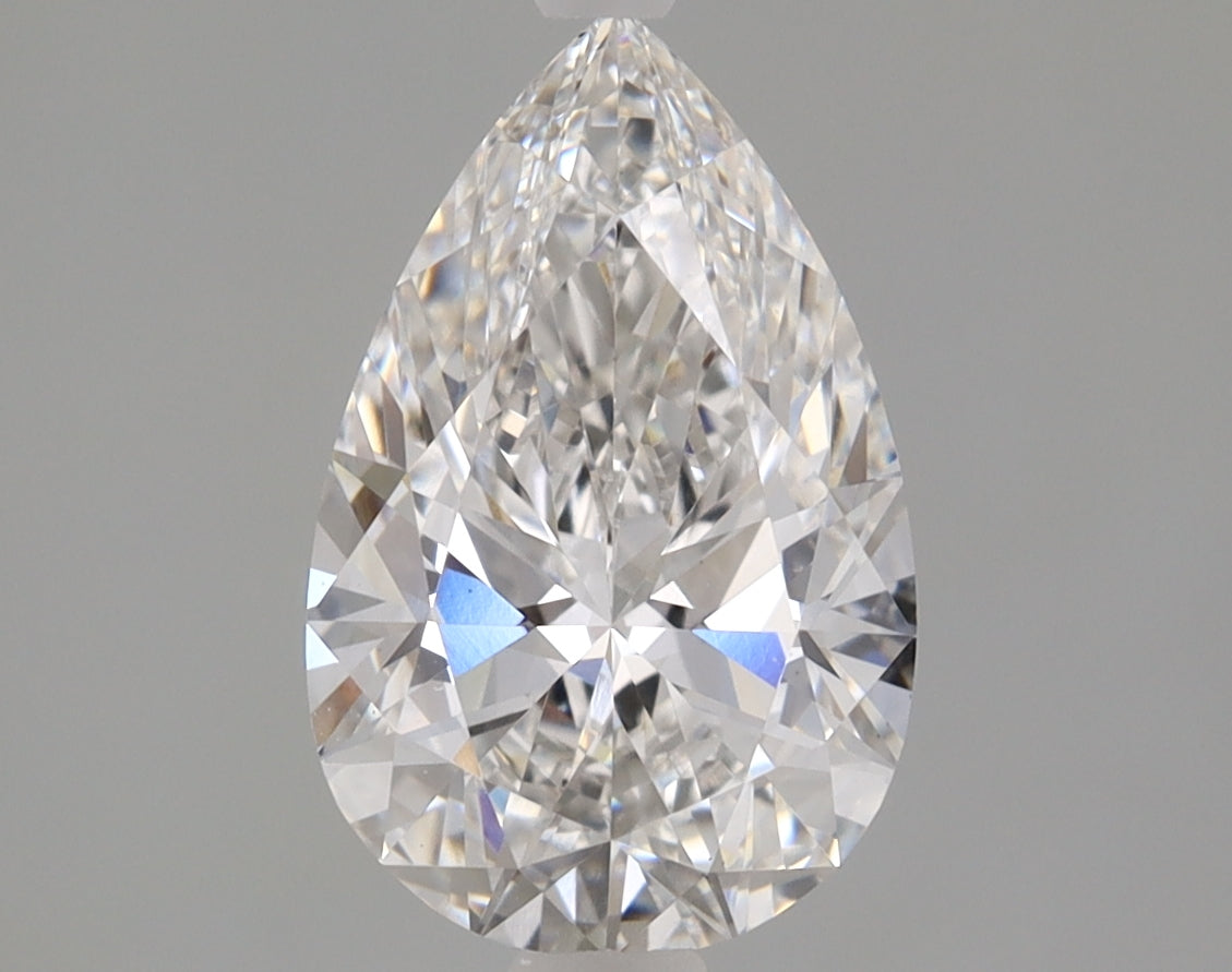 Pear Cut Diamond 1.59 Carat E Color VS1 Clarity IGI 683578392