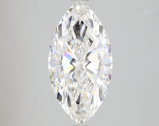 Marquise Cut Diamond 3.09 Carat E Color VVS2 Clarity IGI 739599863