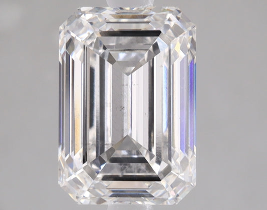 Emerald Cut Diamond 2.52 Carat E Color VS2 Clarity IGI 678518162
