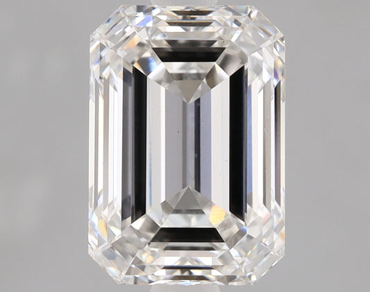 Emerald Cut Diamond 1.81 Carat F Color VS1 Clarity IGI 633428844