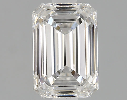 Emerald Cut Diamond 1.58 Carat F Color VS1 Clarity IGI 644447678