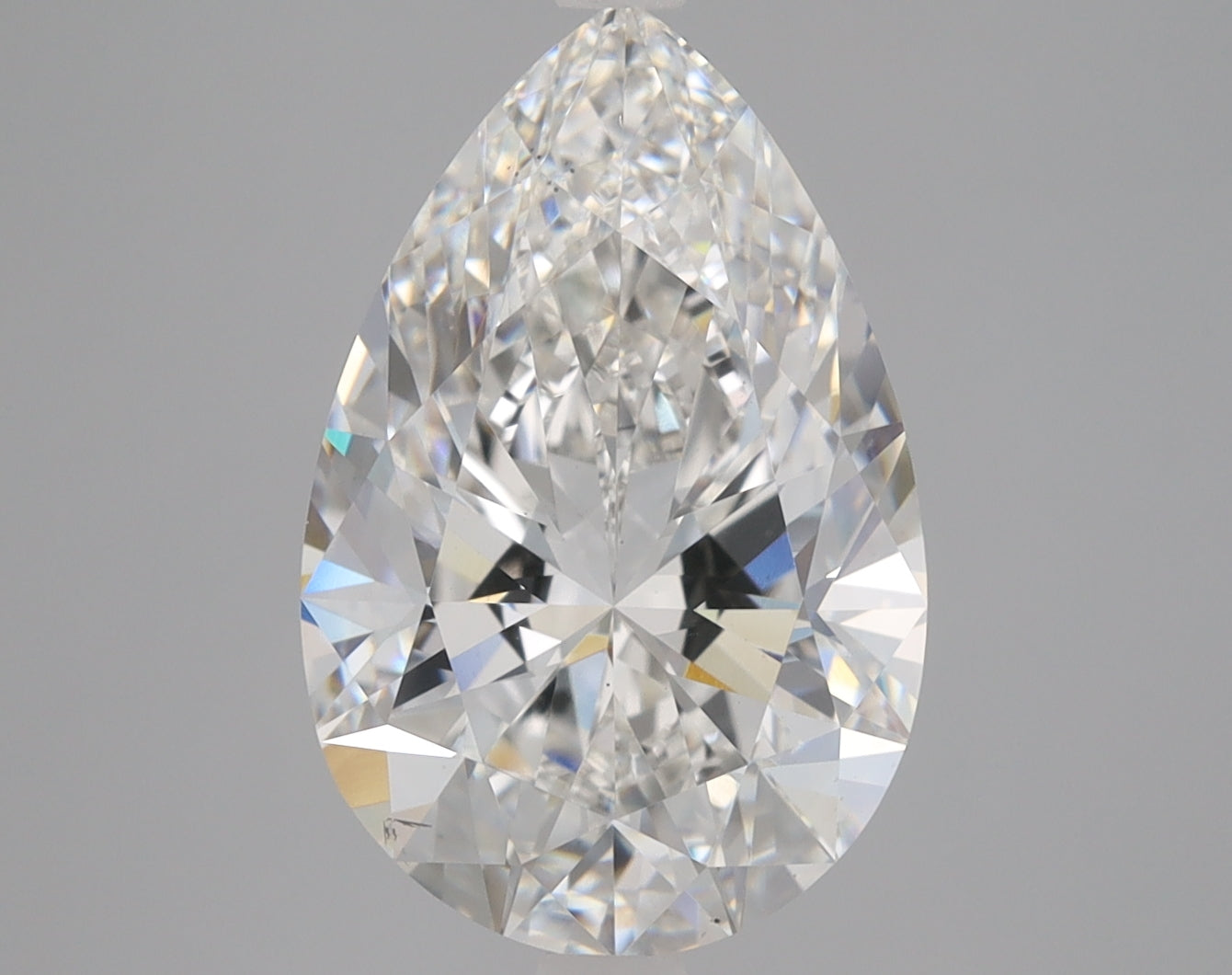 Pear Cut Diamond 4.65 Carat G Color VS2 Clarity IGI 610350234