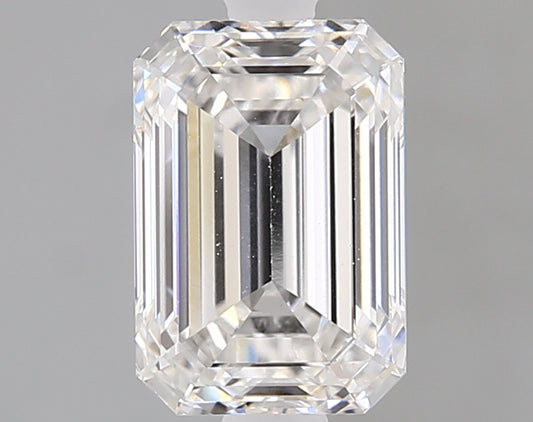 Emerald Cut Diamond 1.57 Carat E Color VS1 Clarity IGI 644447503