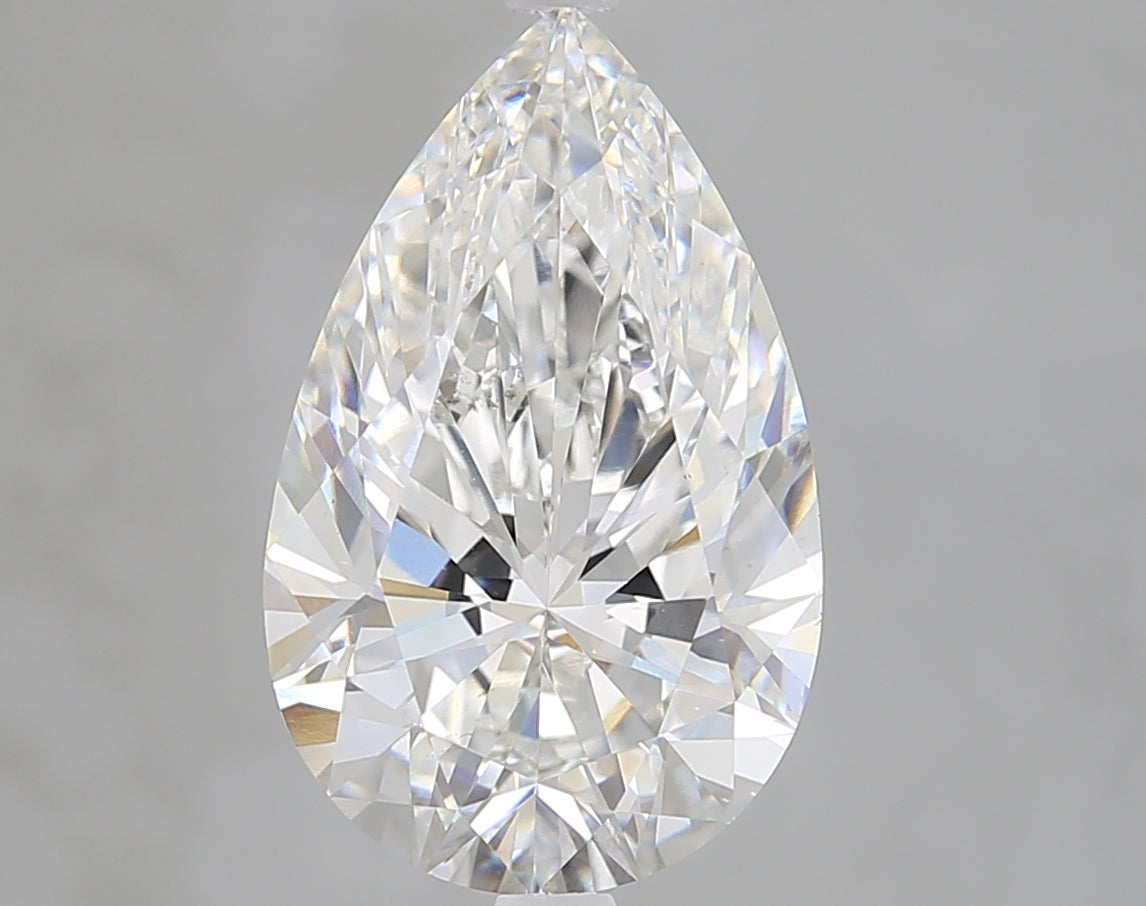 Pear Cut Diamond 5.09 Carat F Color VVS2 Clarity IGI 626416732