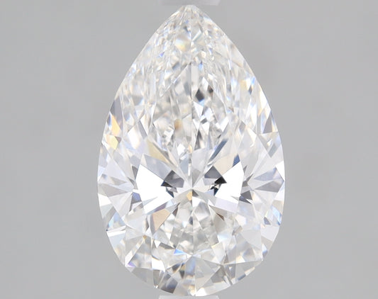 Pear Cut Diamond 1.41 Carat F Color VVS1 Clarity IGI 582370115